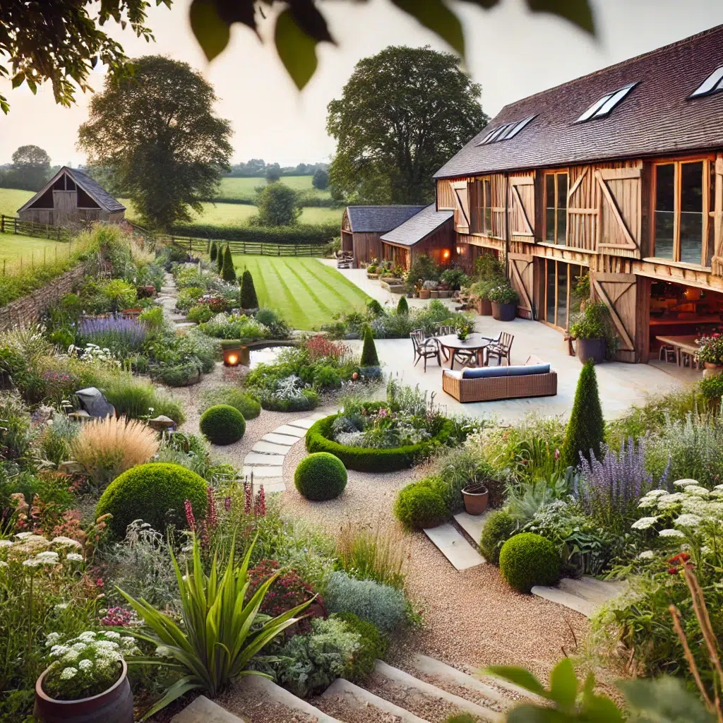 barn conversion landscaping ideas