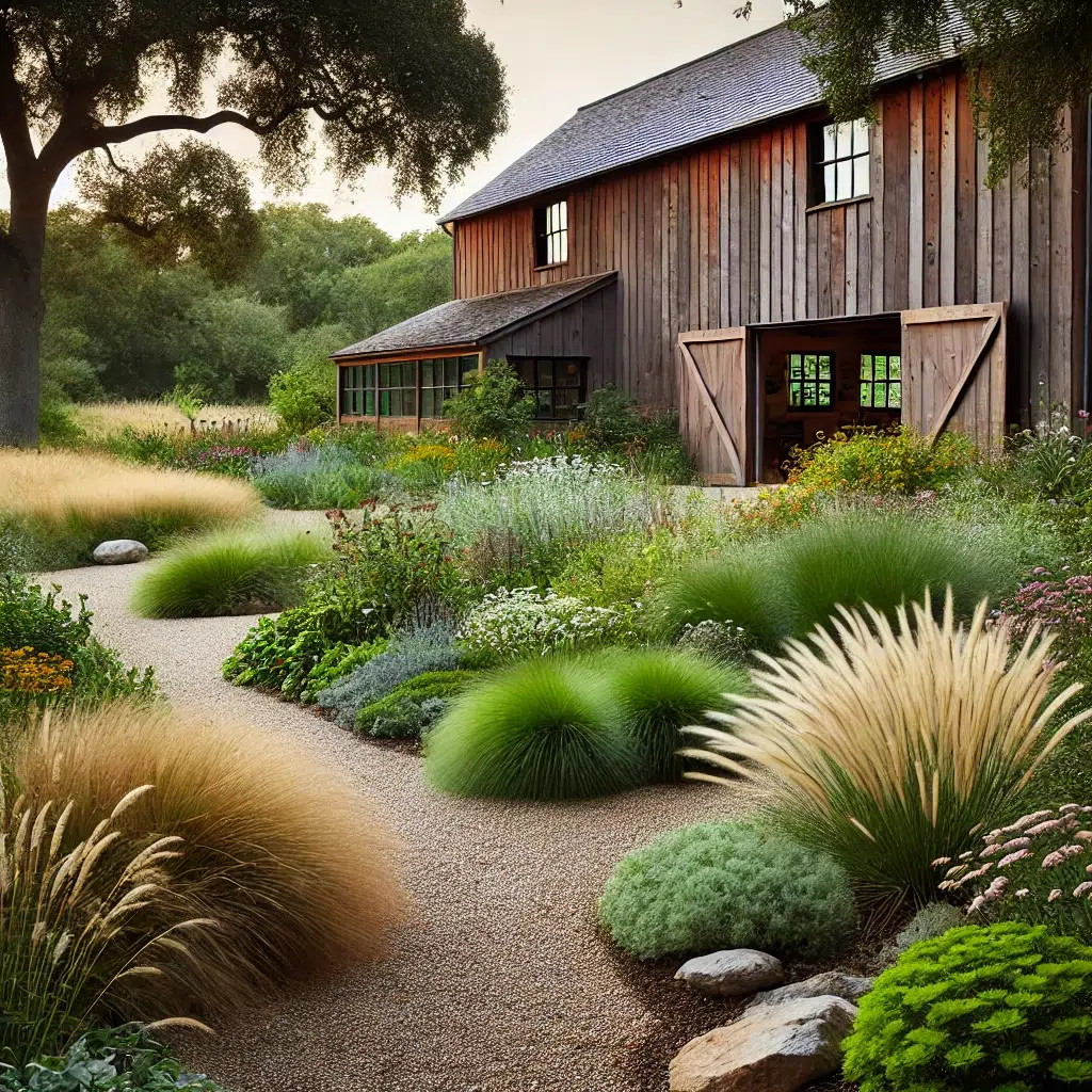 barn conversion landscaping ideas