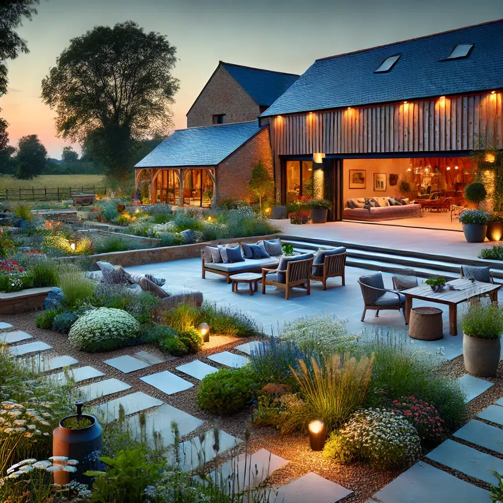 barn conversion landscaping ideas