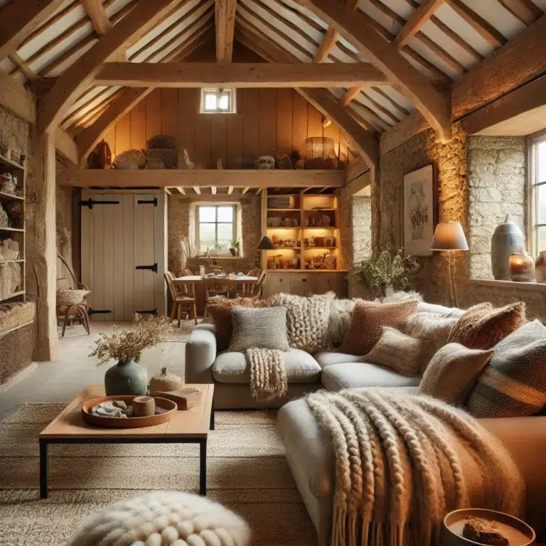 Interior Design for Barn Conversions: Practical Tips for Furnishing and Decorating