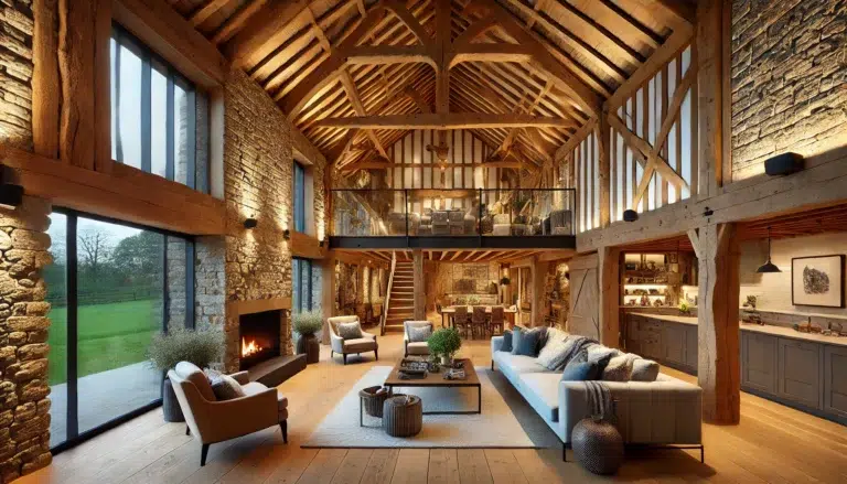 Modern Barn Conversions: Integrating Amenities Without Losing Character